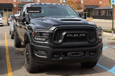 This way, you can easily find an upgrade that not only fits your <b>RAM</b> <b>2500</b>’s specifications, but also its unique exterior aesthetic. . 2023 ram 2500 sport performance hood